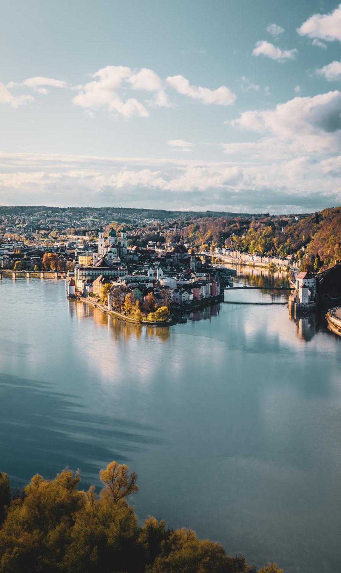 A - Parken, Stilvoll, Modern & Cozy Im Zentrum Von Apartment Passau